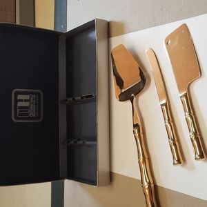 3 PIECE set cheese knives